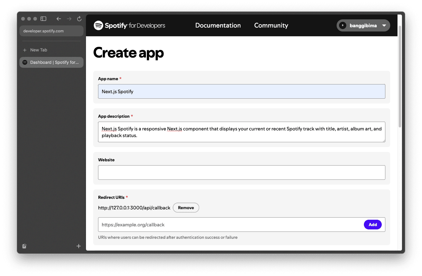 Create an App